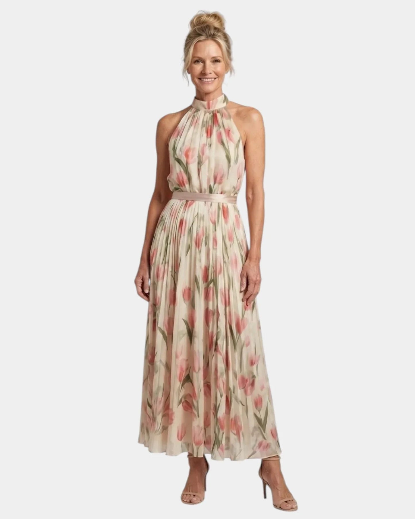 Zola | Robe midi fleurie
