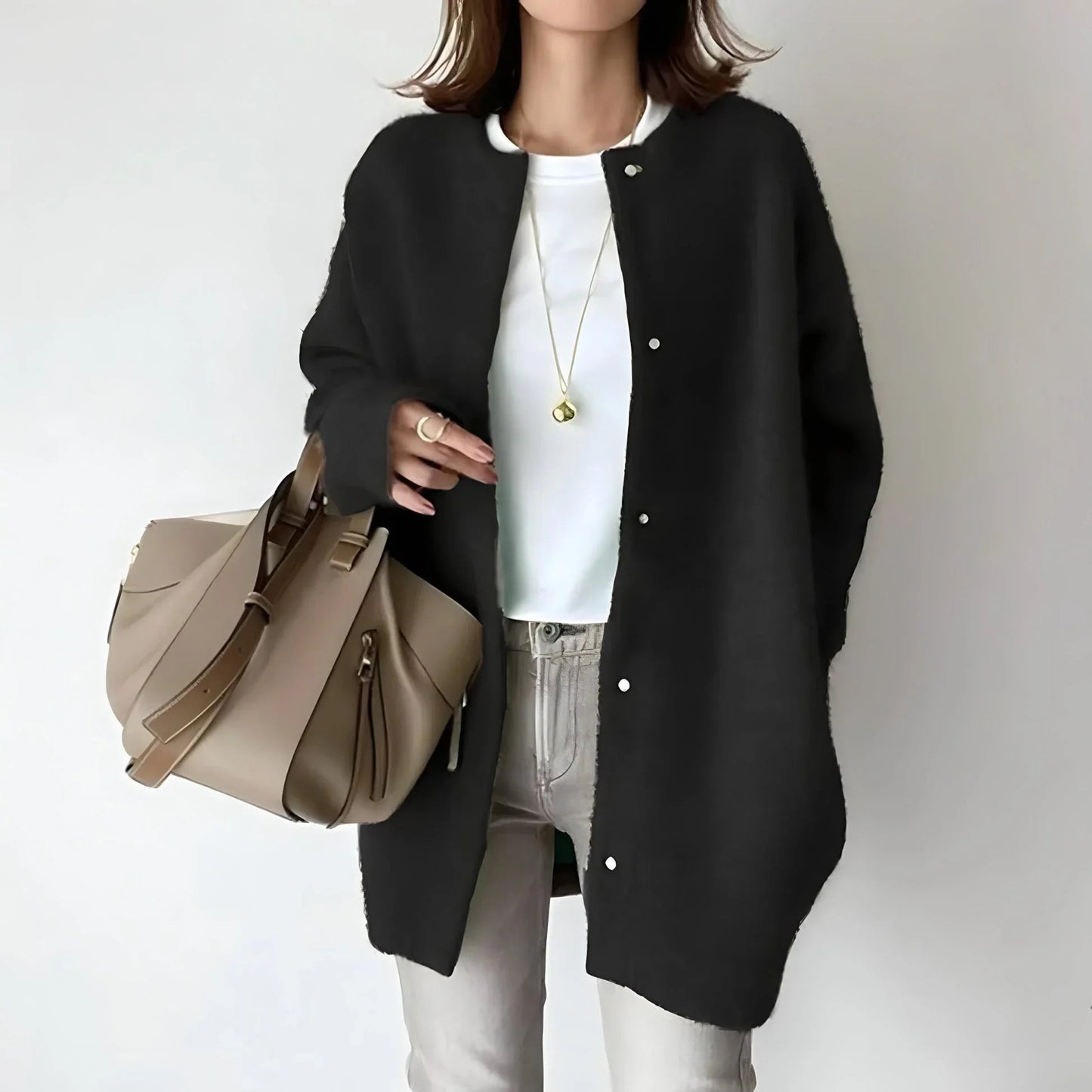 Whitney | Élégant Cardigan À Boutons
