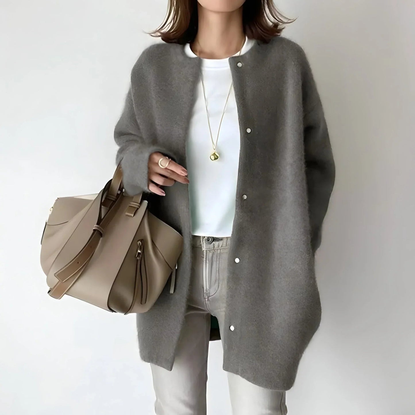 Whitney | Élégant Cardigan À Boutons