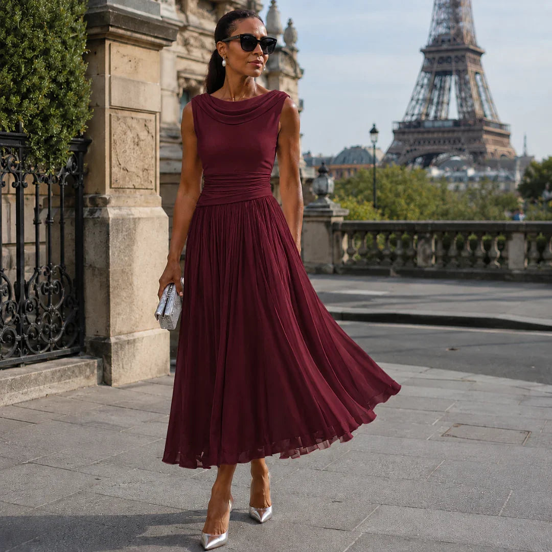 Odelinde | Robe midi élégante