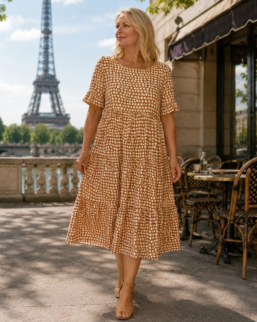 Belzamine | Robe à pois légère