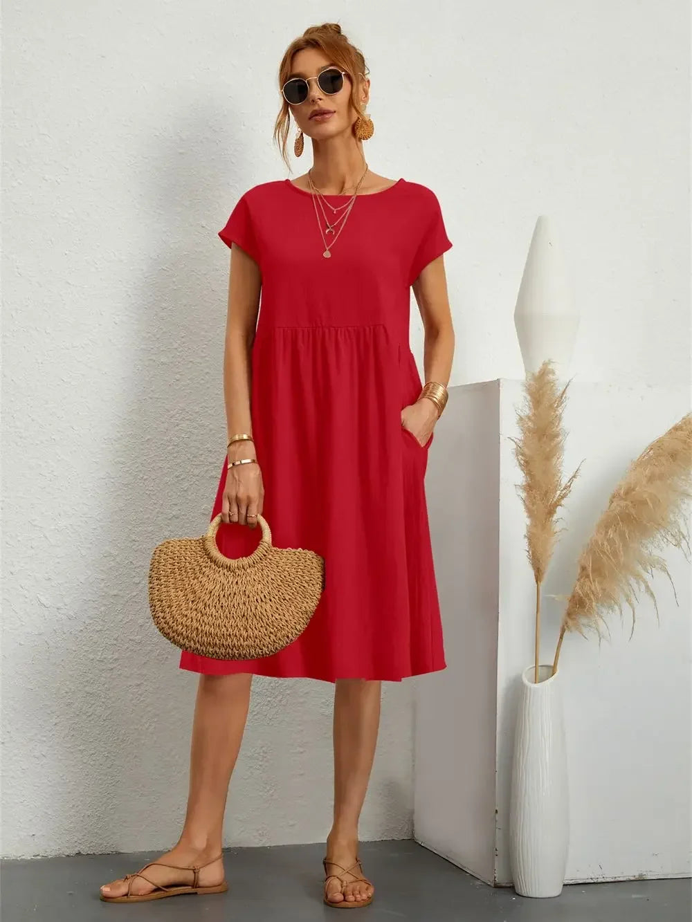 Sage | Robe Décontractée Chic