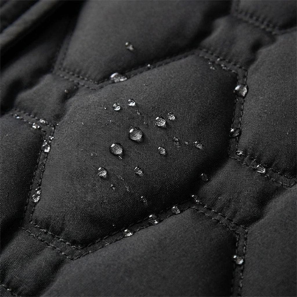 Briseida | Long manteau en duvet avec capuche